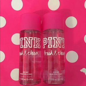 Victoria’s Secret PINK Fresh & Clean Body Mists
